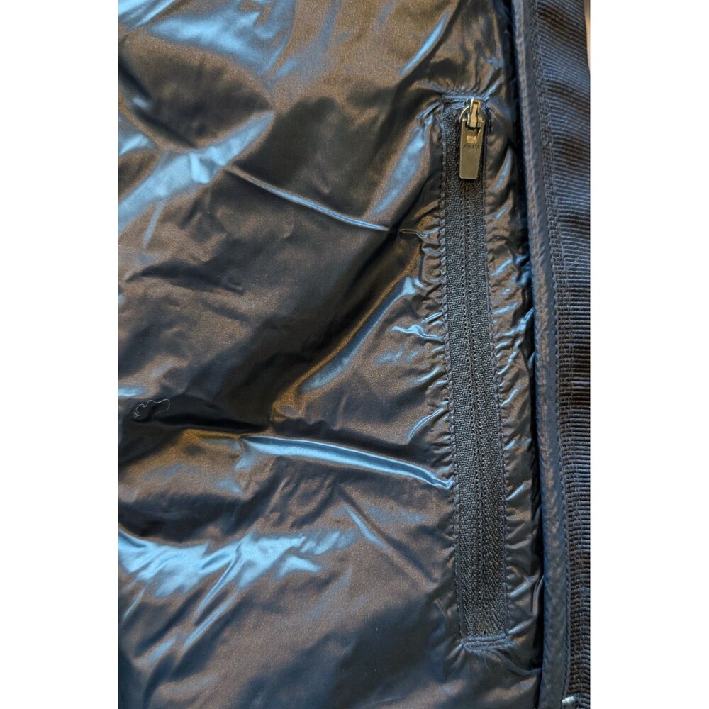 Athleta Banner Peak Quilted Jacket XL Women's Puffer Goose Down Dark Blue - Picture 6 of 10